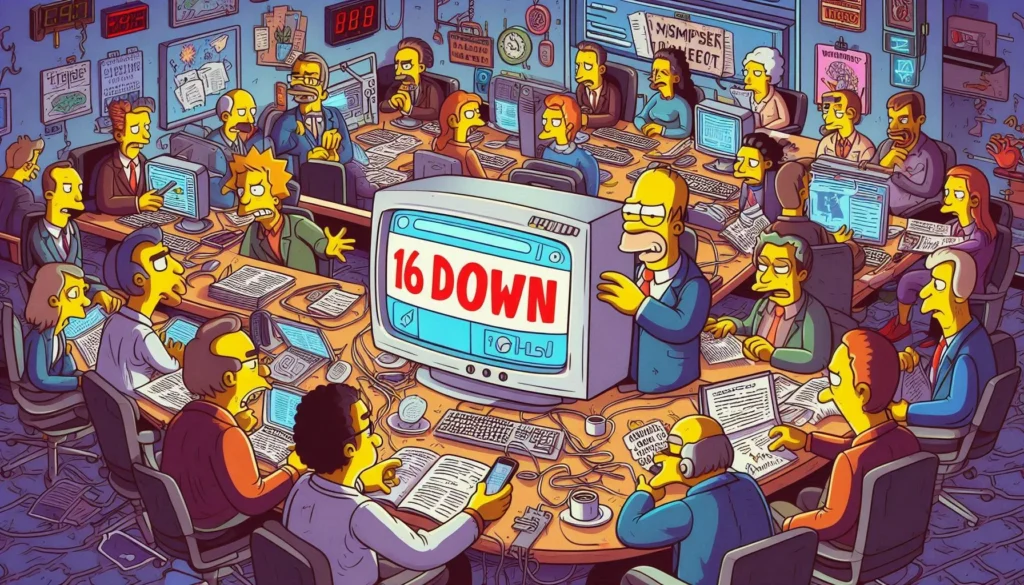 16 January Internet Down No Internet Connection Rumor, Simpsons Predictions, and Internet Facts